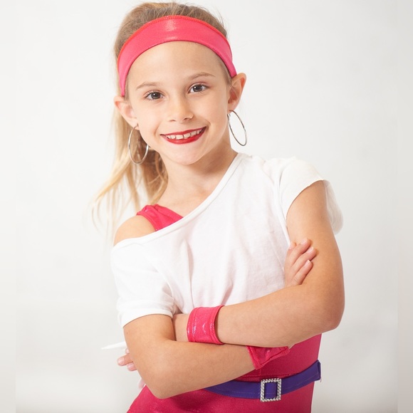 (S-6) Workout Barbie Costume Toy Story Jane Fonda Halloween Dance - Picture 4 of 9